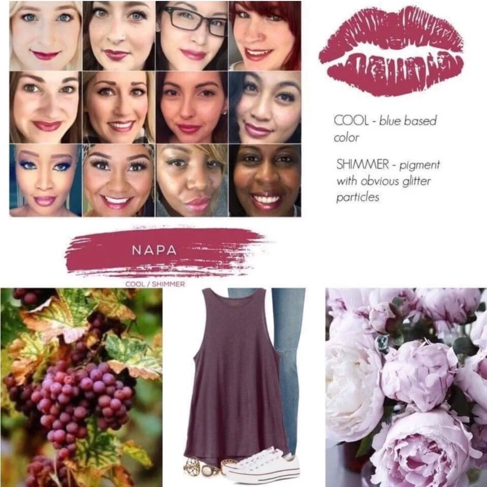 Lipsense by Senegence. Shade: Napa. NWT. 🍁🍂🌿🪴🌱